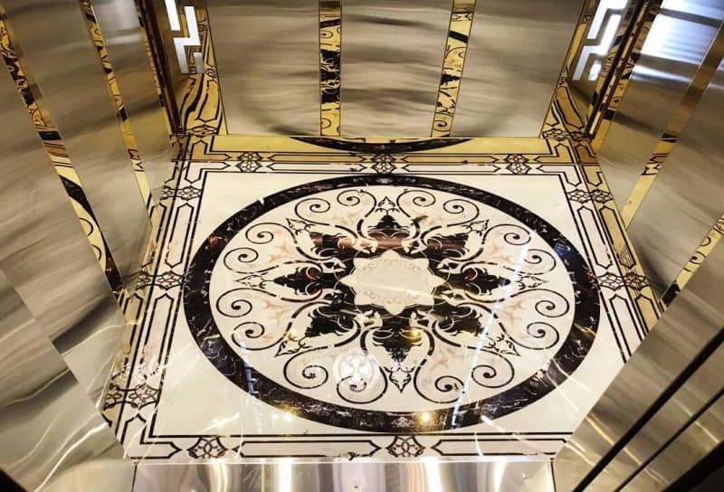 کفسابی سنگ آسانسور